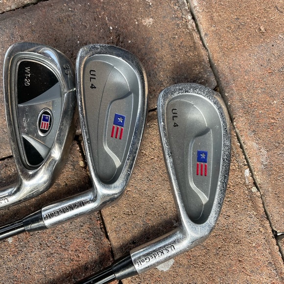 Kids Golf Clubs US Kids Golf 
3 Pc In Right Handed - Picture 1 of 11